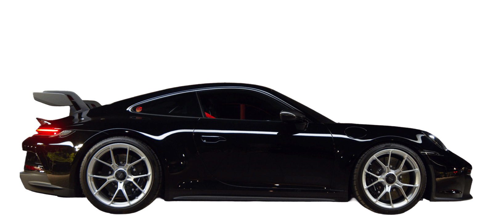 Porsche 911, side profile