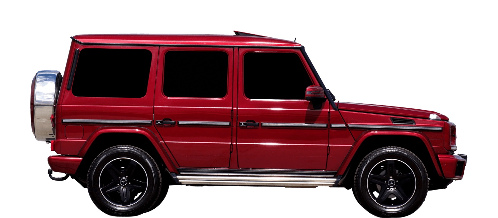 Mercedes-Benz G-Class, side profile