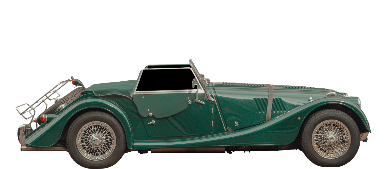 Morgan Roadster, side profile